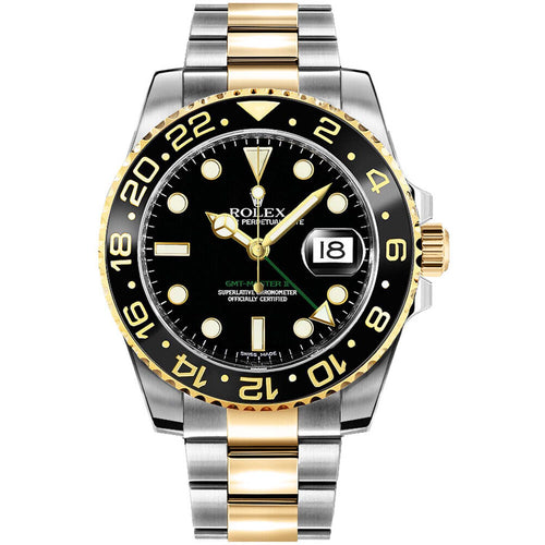 Rolex GMT-Master II Yellow Gold & Stainless Steel 116713LN