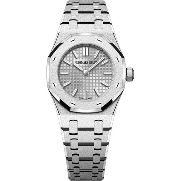 Audemars Piguet Royal Oak Mini Frosted Quartz 23mm Silver Dial 67630BC