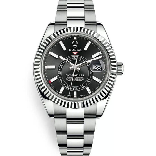 Rolex Sky-Dweller 42mm Stainless Steel 326934 Black Dial