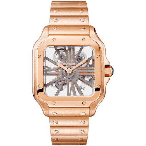 Cartier Santos de Cartier 40mm Openworked Dial WHSA0016