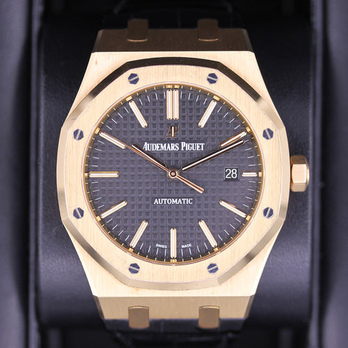 Audemars Piguet Royal Oak 41mm 15400OR Black Dial Pre-Owned