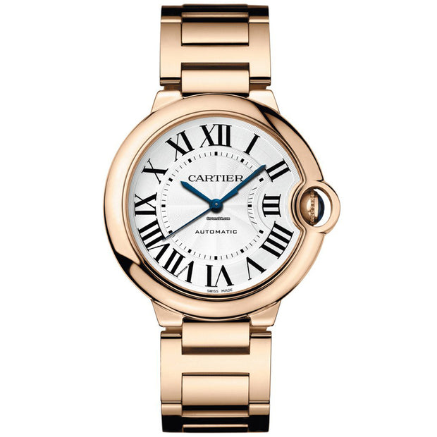 Cartier Ballon Bleu De Cartier Silver Dial Watch 36mm WGBB0008