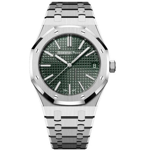 Audemars Piguet Royal Oak Self Winding "50th Anniversary" 41mm 15510ST.OO.1320ST.04 Green Dial