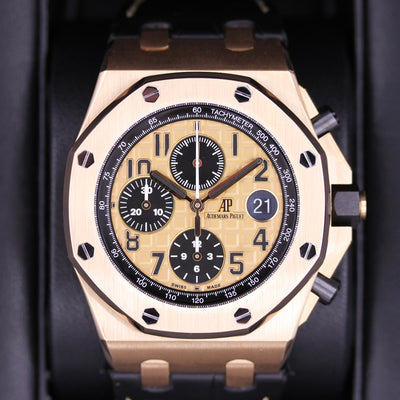 Audemars Piguet Royal Oak Offshore Chronograph 42mm 26470OR Pink Dial Pre-Owned