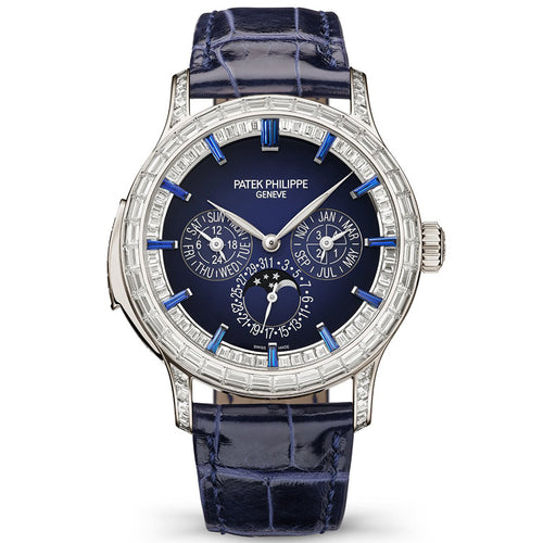 Patek Philippe Grand Complications Perpetual Calendar / Minute Repeater 42mm 5374/300P-001 Blue Dial