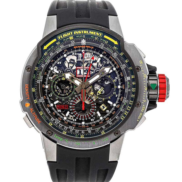 Richard Mille RM 39-01 Automatic Winding Flyback Chronograph Aviation Open-Work Dial