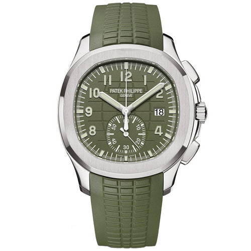 Patek Philippe Aquanaut Chronograph 42mm 5968G-010 Green Dial