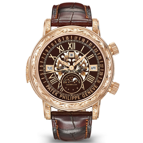 Patek Philippe Grand Complications Manual Winding 44mm 6002R Brown Dial