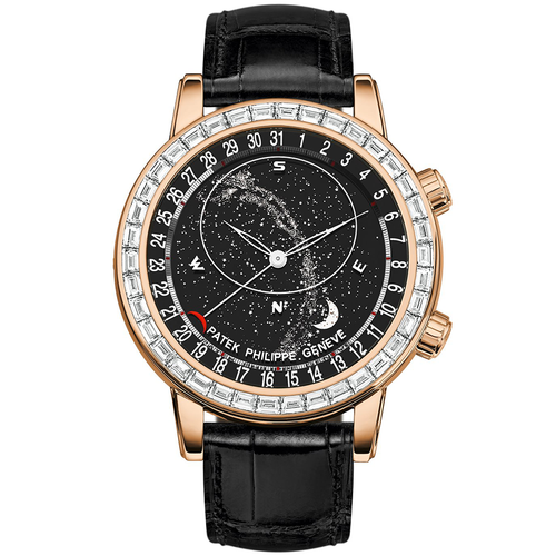Patek Philippe Grand Complications Self-Winding 44mm 6104R Black Dial Milky Way
