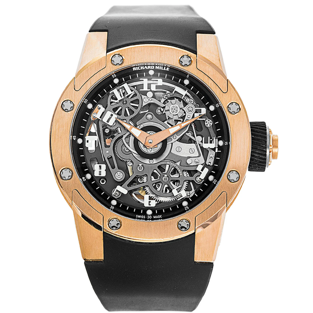 Richard Mille RM 63-01 Automatic Winding Dizzy Hands Open-Work Dial