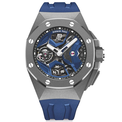 Audemars Piguet Royal Oak Concept Flying Tourbillon GMT 44mm 26589IO.OO.D030CA.01 Overworked Dial