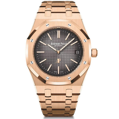 Audemars Piguet Royal Oak "Jumbo 50th Anniversary" Extra-Thin 39mm 16202OR.OO.1240OR.01 Smoked Grey Dial