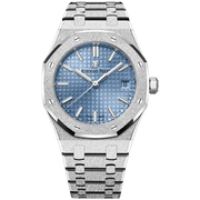 Audemars Piguet Royal Oak Frost Gold Selfwinding 34mm 77353BC.GG.1263BC.01 Light Blue Dial