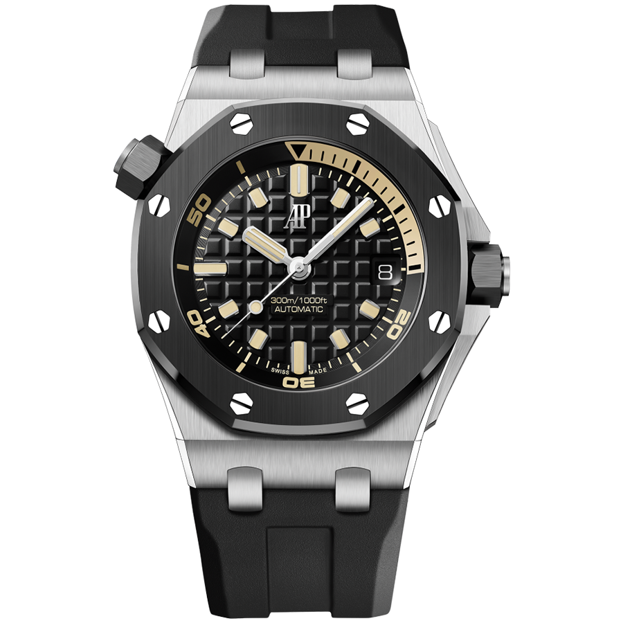 Audemars piguet diver sales black