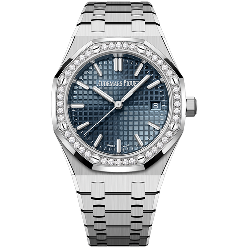 Audemars Piguet Royal Oak Selfwinding 34mm 77451ST.ZZ.1361ST.04 “Bleu nuit nuage 50” Dial