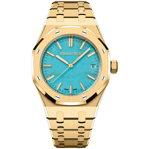 Audemars Piguet Royal Oak Selfwinding 37mm 15550BA.OO.1356BA.01 Turquoise Dial