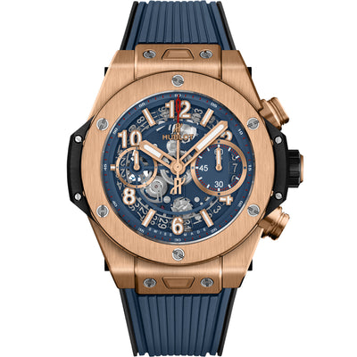 Hublot Big Bang Unico Chronograph 42mm 441.OX.5189.RX Openworked Blue Dial