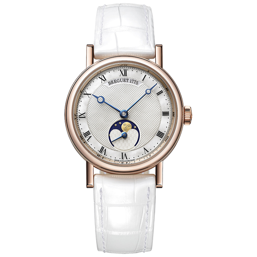 Breguet Classique 30mm 9087BR/52/964 White Roman Dial