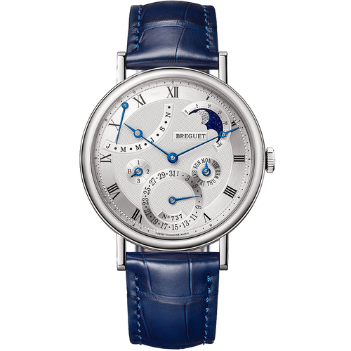 Breguet Classique 39mm 7327BB/11/9VU Silver Roman Dial