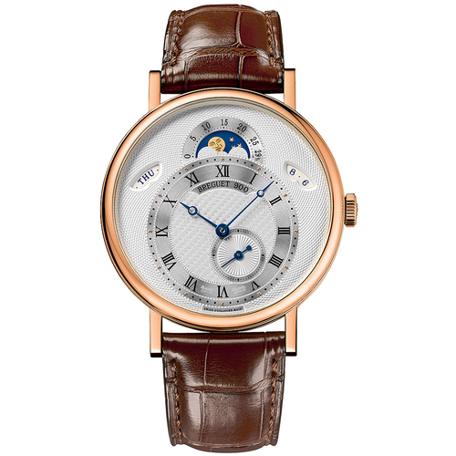 Breguet Classique 39mm 7337BR/1E/9V6 Silver Roman Dial