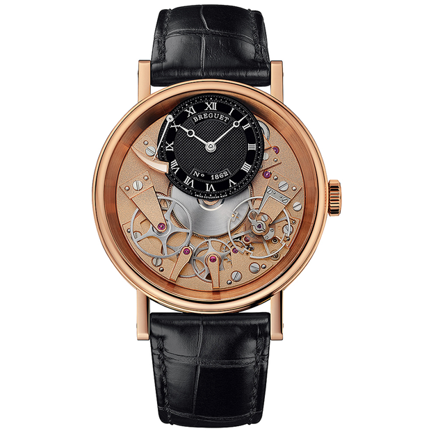 Breguet Tradition 40mm 7057BR/R9/9W6 Openworked/Black Roman Dial