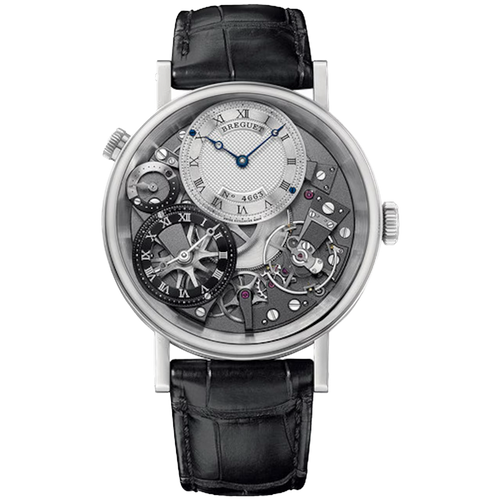 Breguet Tradition 40mm 7067BB/G1/9W6 Openworked/Silver Roman Dial