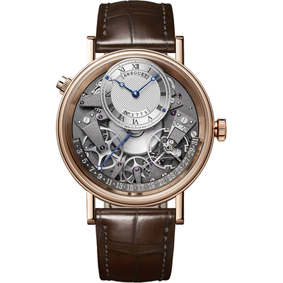 Breguet Tradition 40mm 7597BR/G1/9WU Openworked/White Roman Dial