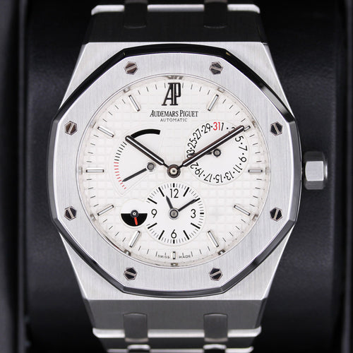 Audemars Piguet Royal Oak GMT Dual Time 39mm 26120ST White Dial Pre-Owned