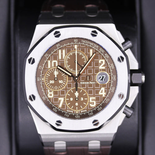 Audemars Piguet Royal Oak Offshore Chronograph 42mm 26470ST Brown Dial Pre-Owned