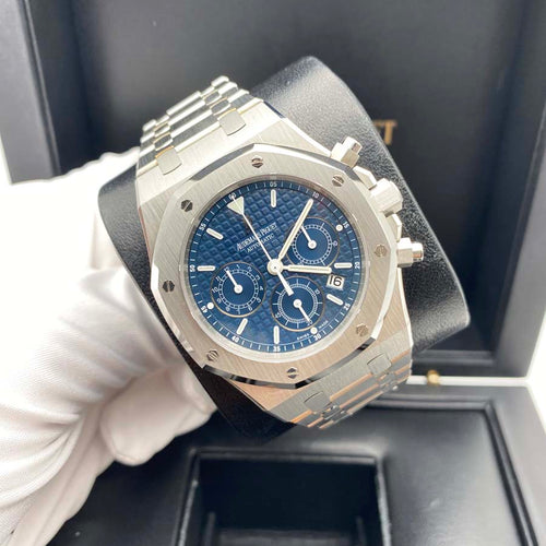 Audemars Piguet Royal Oak Chronograph 39mm 25860ST Blue Dial Pre-Owned