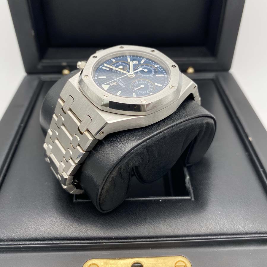 AUDEMARS PIGUET 3点　レザーボックス　コレクション　ブルー AUDEMARS PIGUET 3点 レザーボックス コレクション ブルー