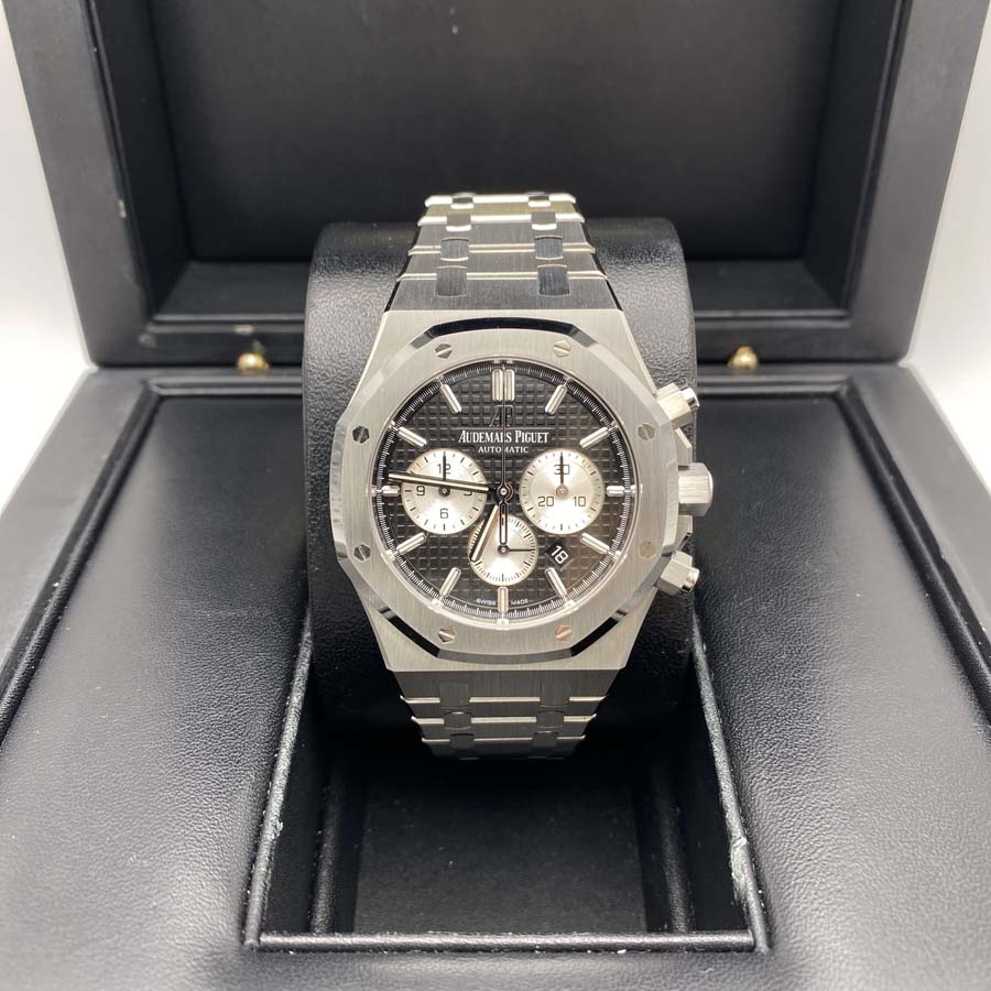 audemars piguet black chronograph