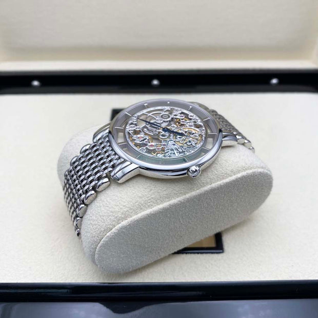 Patek Philippe Ultra-Thin Complication 39mm 5180-1G Openworked Hand-Engraved Dial Pre-Owned