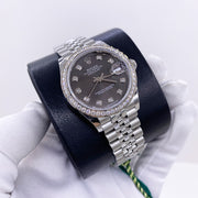 Rolex Datejust 31mm Grey Diamond Dial 278384RBR