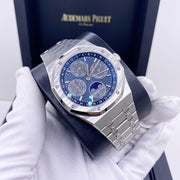 Audemars Piguet Royal Oak Perpetual Calendar 41mm 26574TI.OO.1220TI.01 Blue/Grey Dial Pre-Owned