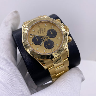 Rolex Daytona 40mm 116528 Champagne Dial Pre-Owned