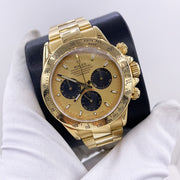 Rolex Daytona 40mm 116528 Champagne Dial Pre-Owned