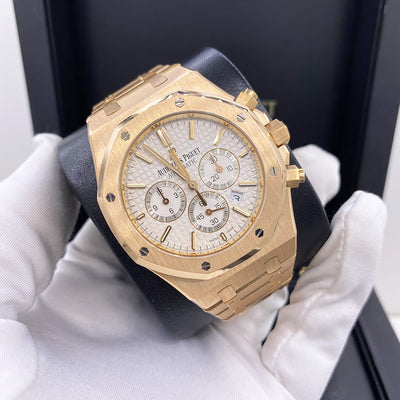 Audemars Piguet Royal Oak Chronograph 41mm 26320OR.OO.1220OR.02 White Dial Pre-Owned