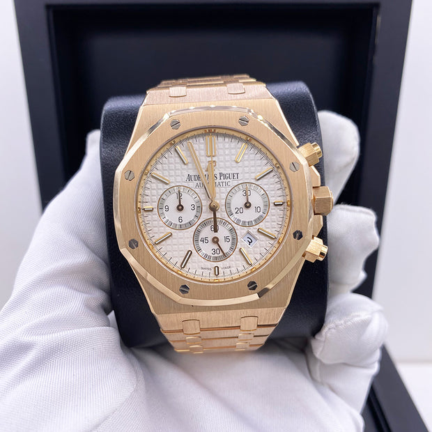 Audemars Piguet Royal Oak Chronograph 41mm 26320OR.OO.1220OR.02 White Dial Pre-Owned