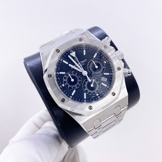 Audemars Piguet 39MM Royal Oak Blue Dial Watch
