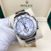 Rolex Yacht-Master II 44mm White Gold 116689 White Dial Pre-Owned