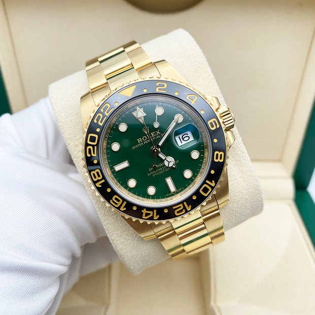 Rolex GMT-Master II 40mm 116718 Green Dial