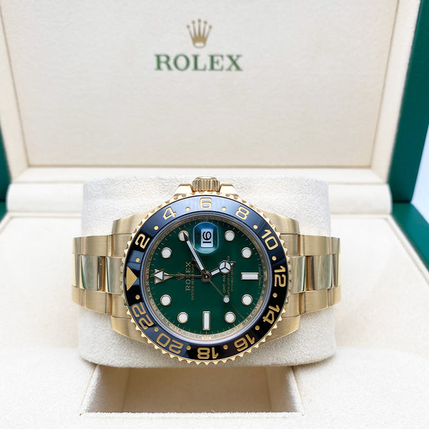 Rolex GMT-Master II 40mm 116718 Green Dial