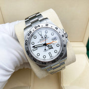 Rolex Explorer II 216570 42mm White Dial Pre-Owned