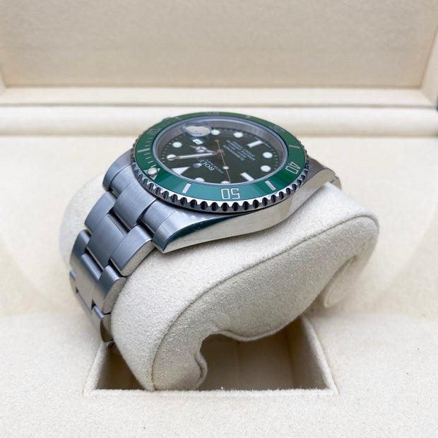 Rolex Submariner Date Green Black Dial Luxury Watch