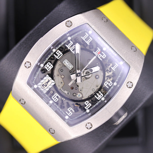 Richard Mille RM-005 White Gold 38mm Overworked Dial Pre-Owned
