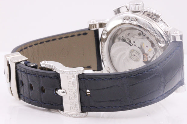 Breguet Marine Chronograph 43mm 5829BB White/Blue Dial