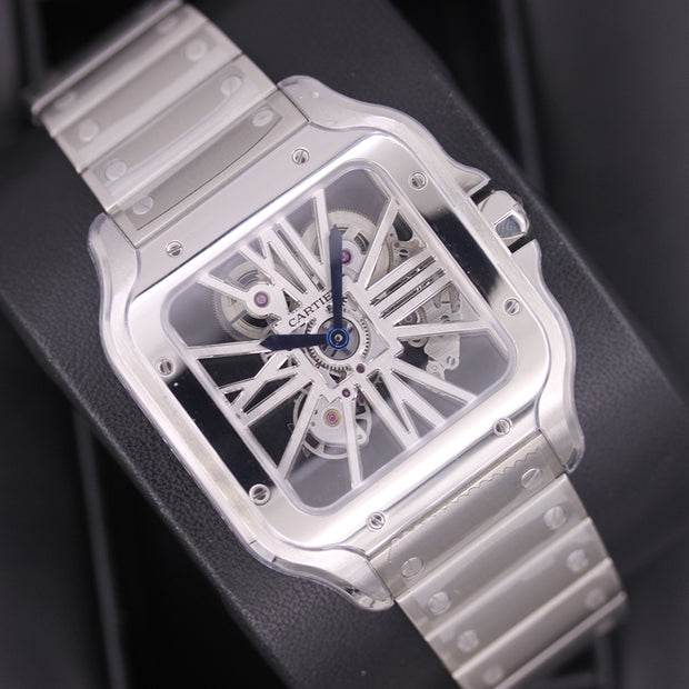 Cartier Santos 44mm WHSA0007 Openworked Dial