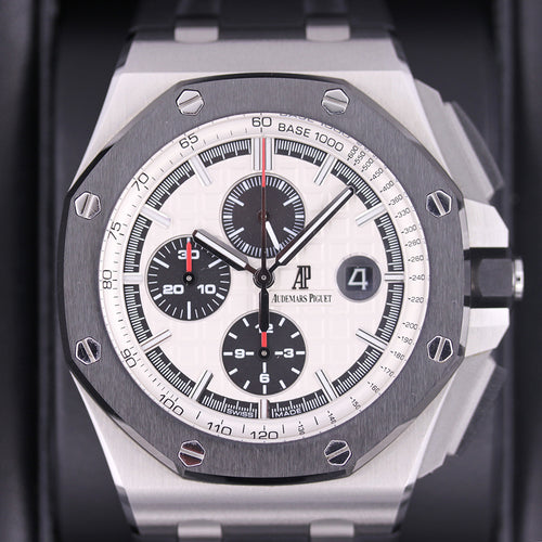Audemars Piguet Royal Oak Offshore Chronograph 44mm 26400SO.OO.A002CA.01 White Dial Pre-Owned