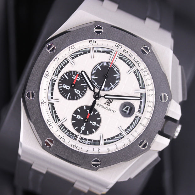 Audemars Piguet Royal Oak Offshore Chronograph 44mm 26400SO.OO.A002CA.01 White Dial Pre-Owned